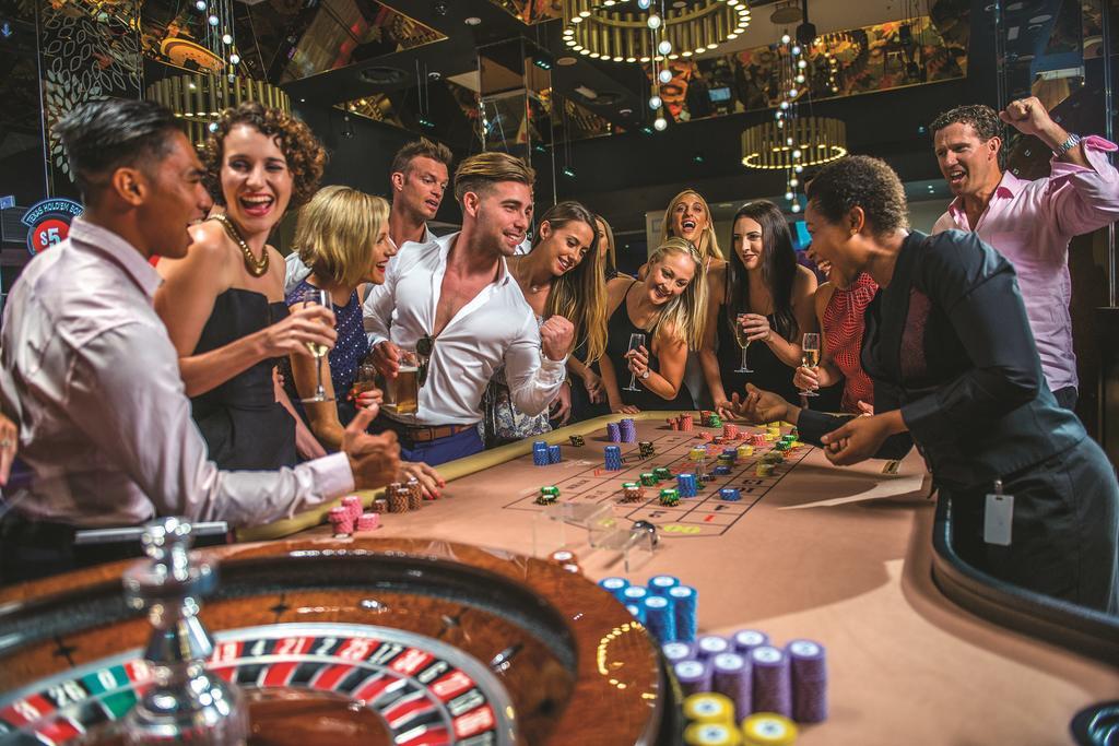 Casino and adult entertainment atmosphere at The Star Grand at The Star Gold Coast